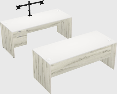Parallel desk