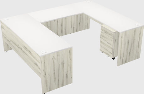 Bureau en u