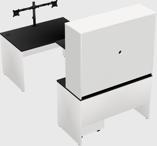 Bureau en u