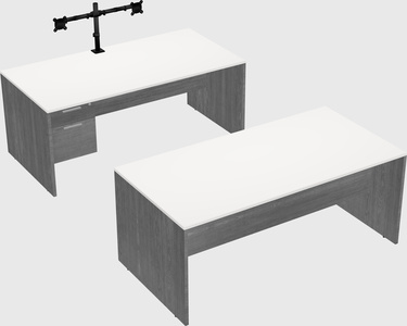 Parallel desk