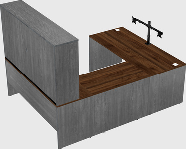 Bureau en u