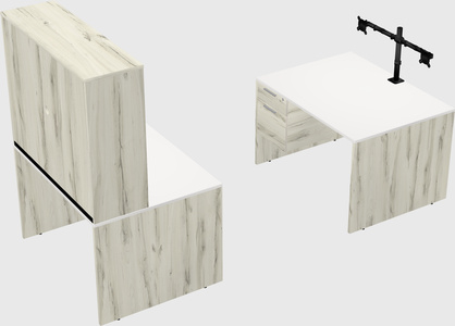 Parallel desk