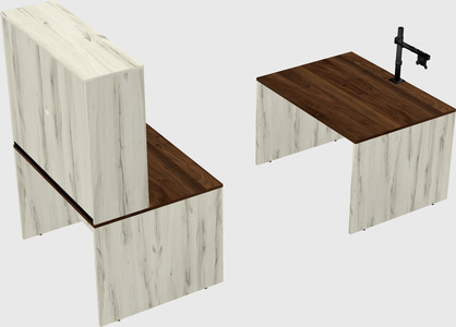 Parallel desk