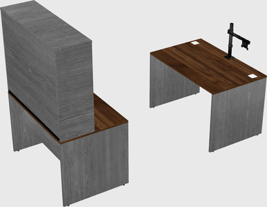 Parallel desk