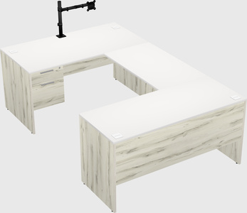 Bureau en u