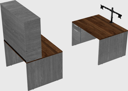 Parallel desk
