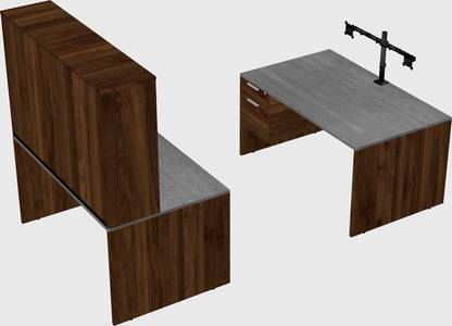 Parallel desk