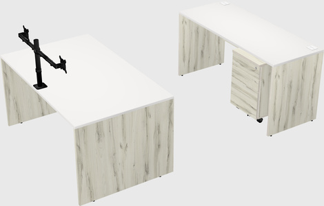 Parallel desk