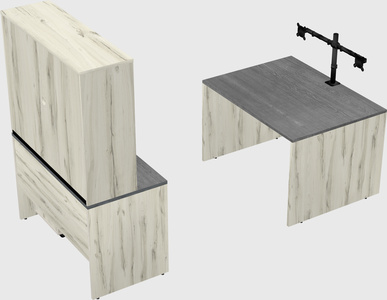 Parallel desk