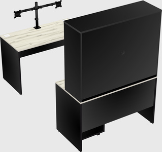 Parallel desk