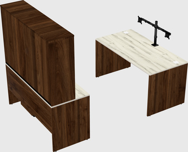 Parallel desk