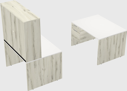 Parallel desk
