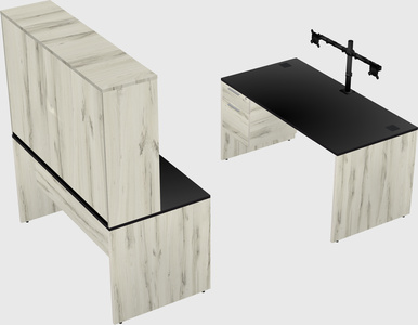 Parallel desk