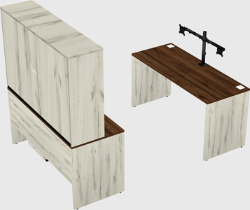 Parallel desk