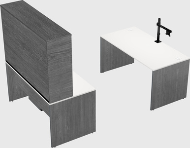 Parallel desk