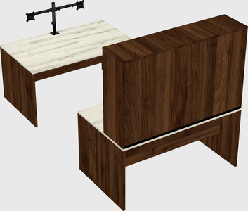 Parallel desk