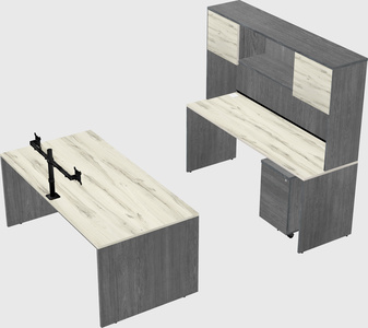 Parallel desk