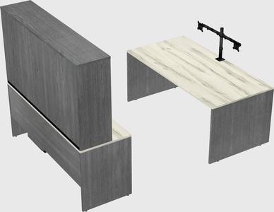 Parallel desk