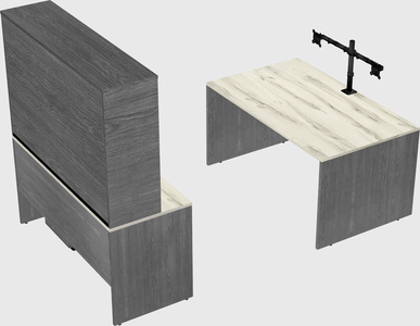 Parallel desk