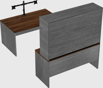 Bureau en u