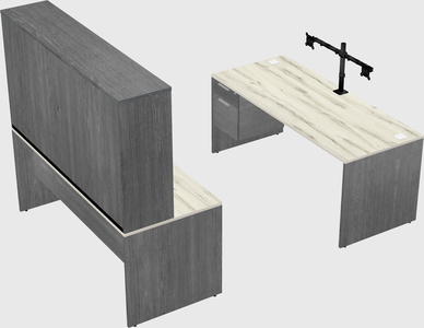 Parallel desk