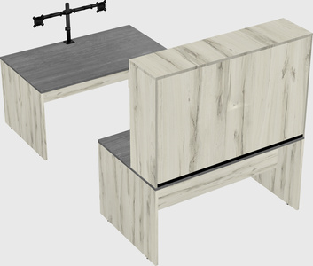 Parallel desk
