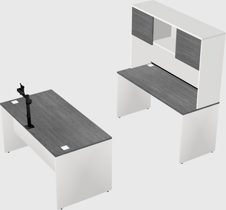 Parallel desk