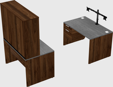 Parallel desk