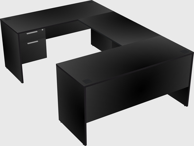 Bureau en u