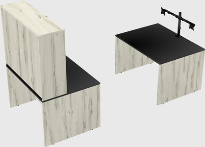 Parallel desk