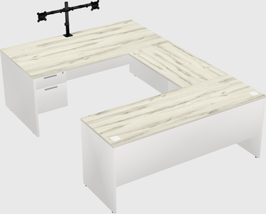 Bureau en u