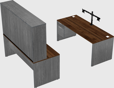 Parallel desk