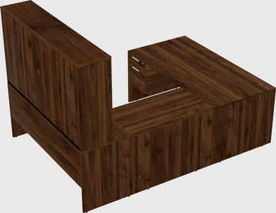 Bureau en u