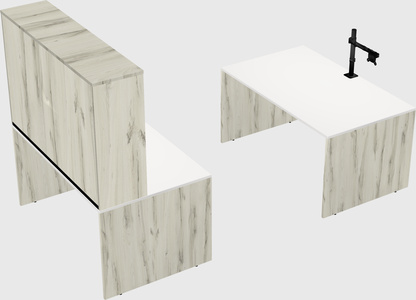 Parallel desk
