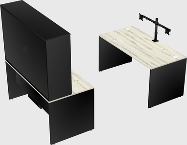 Parallel desk