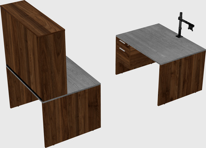 Parallel desk