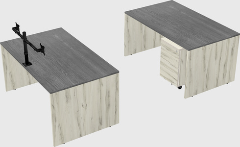 Parallel desk