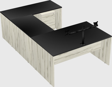 Bureau en u