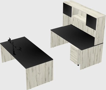 Parallel desk