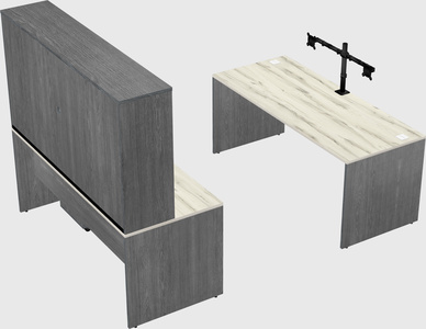 Parallel desk