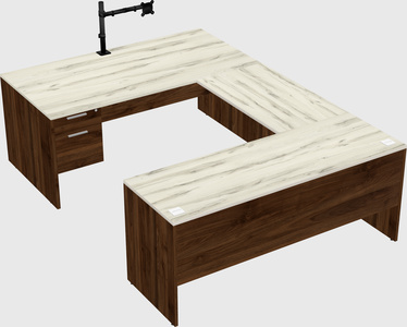 Bureau en u