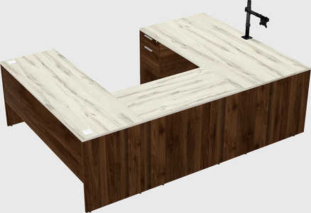 Bureau en u