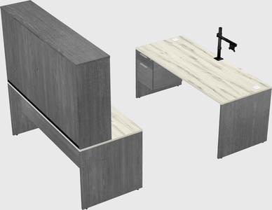 Parallel desk