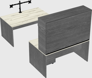 Parallel desk