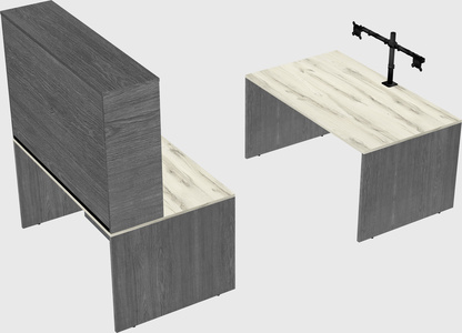 Parallel desk
