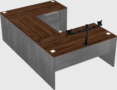 Bureau en u