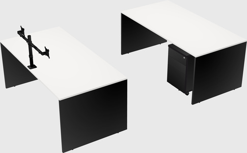 Parallel desk