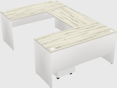 Bureau en u