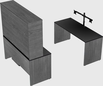 Parallel desk