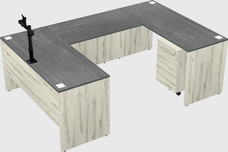 Bureau en u